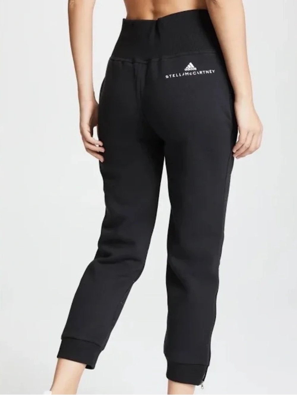 Adidas x Stella McCartney Speckled Lifting 3/4 Zip Drawstring Joggers Size XS